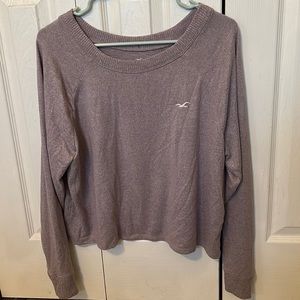 Medium light purple Hollister long sleeve